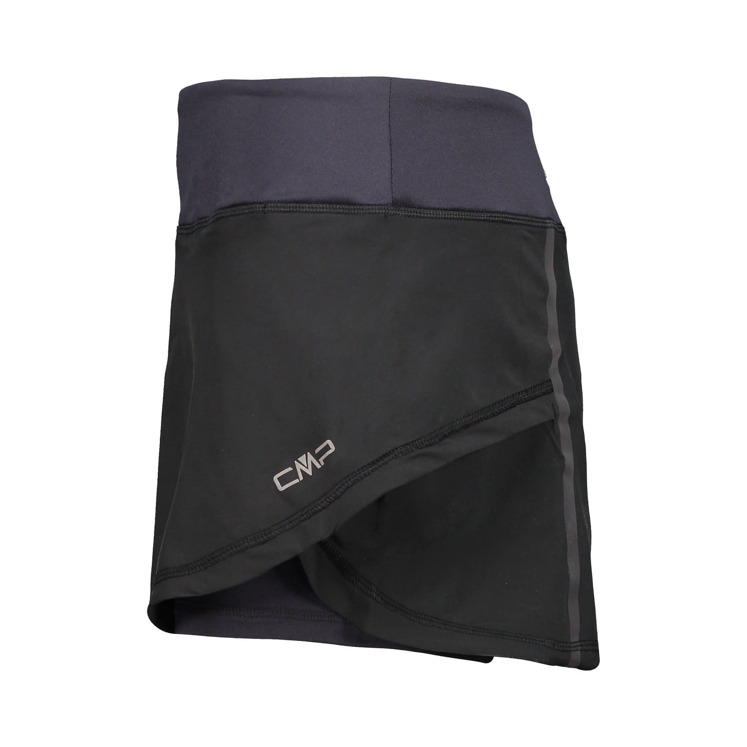 CMP WOMAN SKIRT WITH INNER SHORTS NERO - 44/38