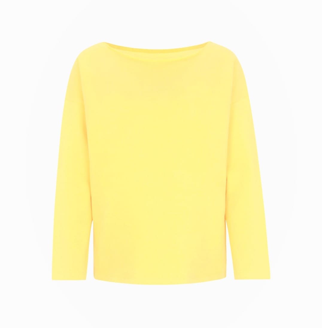 Juvia CO Fleece Sweater vibrant yellow - S